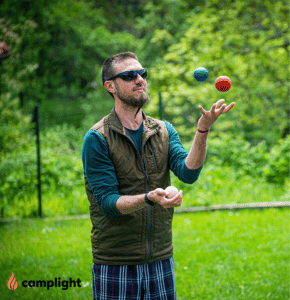 Juggling with Agile Venture Building by Camplight