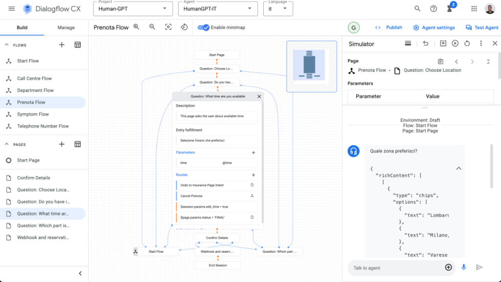 chatbots screenshot