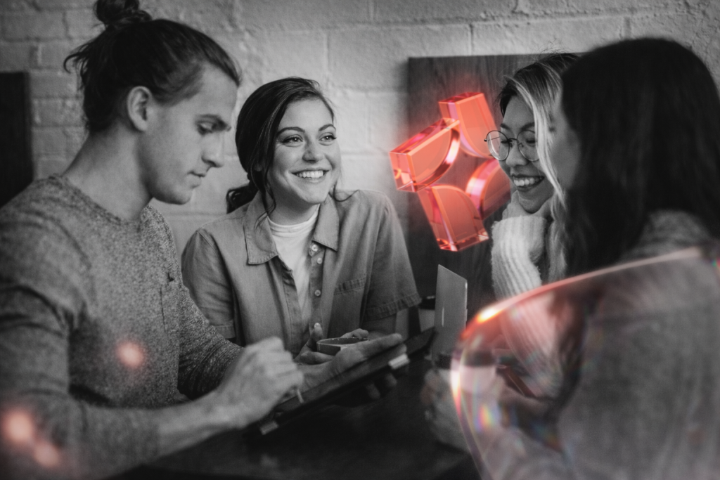 Working together in physical and digital realm.