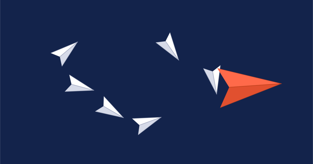 How companies actually innovate, and the risk hiding in each way 3 How companies innovate when there are too many ideas: paper planes scattered in every direction