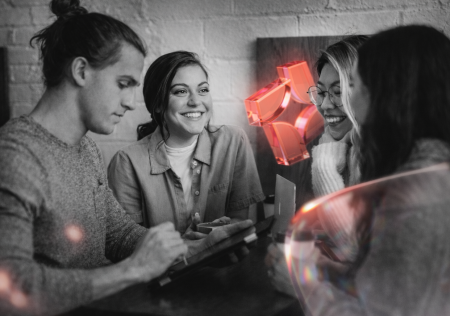 Working together in physical and digital realm.